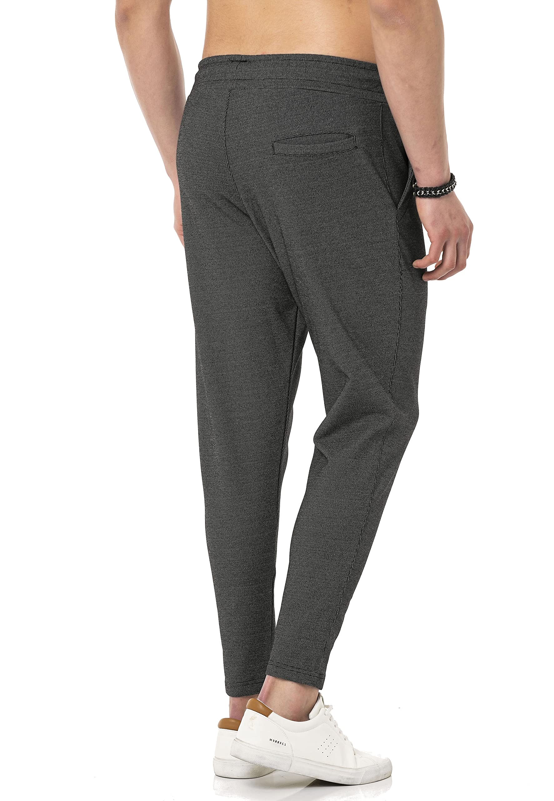 redbridge-jogginghose-chino-style-jogger-schwarz-freizeithose image 4