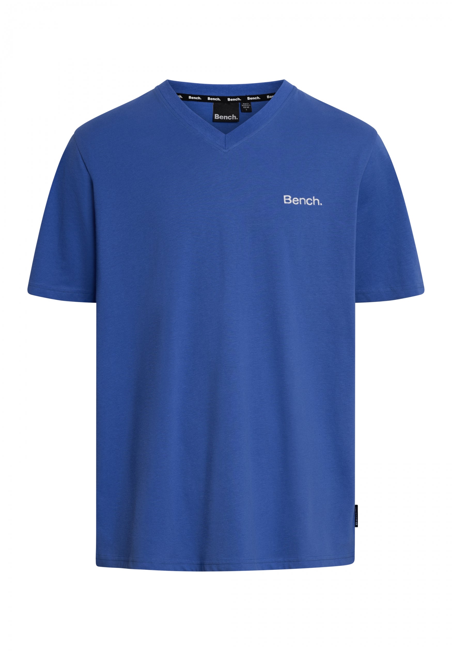 bench-memphis-t-shirt-herren-v-ausschnitt-grau-basic image 5