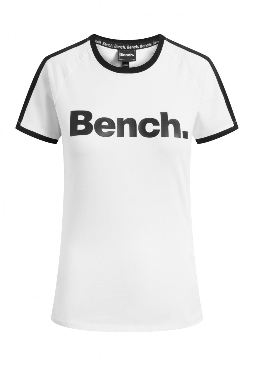 bench-annora-shirt-t-shirt-damen-wei-baumwolle-logo image 1