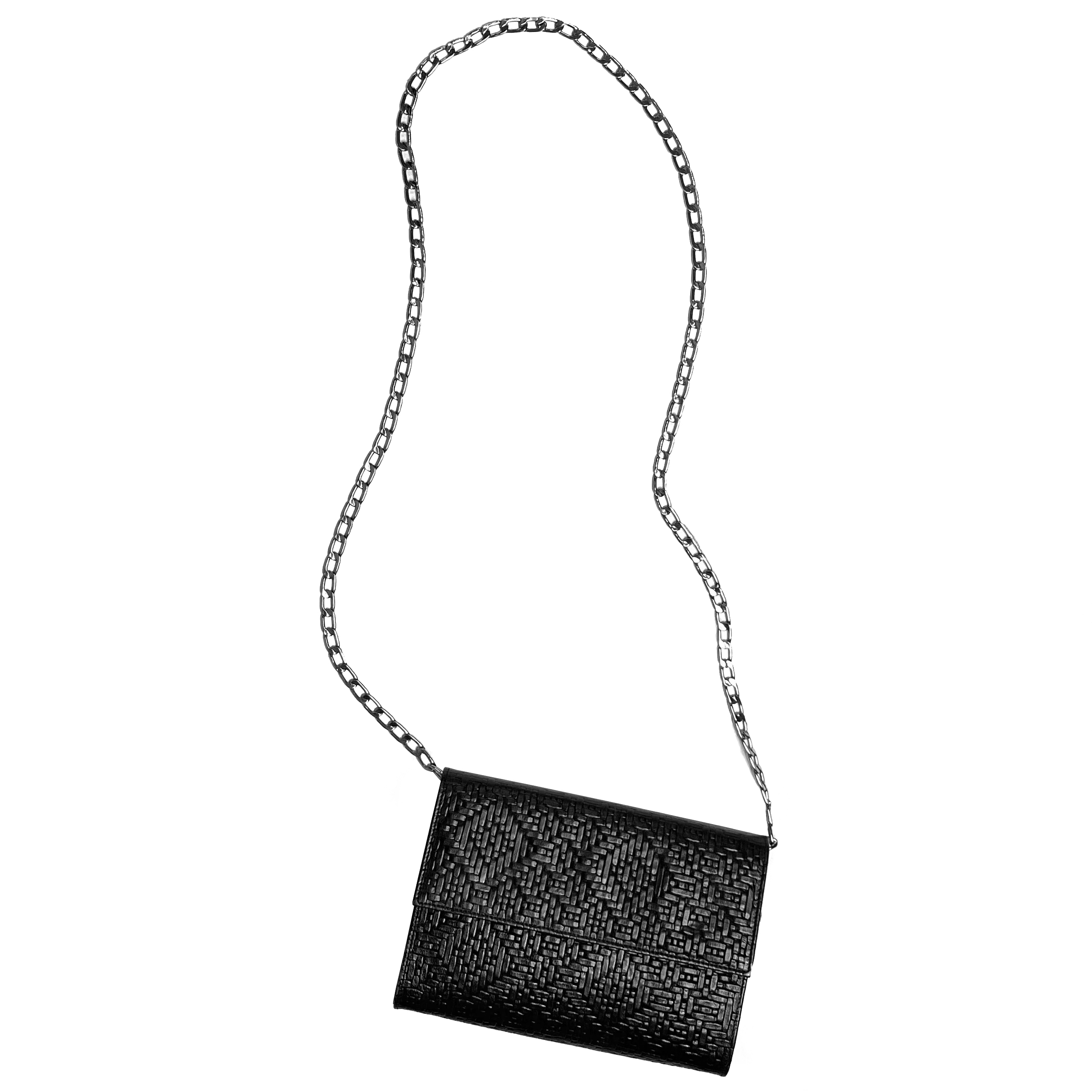 mariusz-przybylski-czarna-sk-rzana-torebka-damen-handtasche-schwarz-l image 3