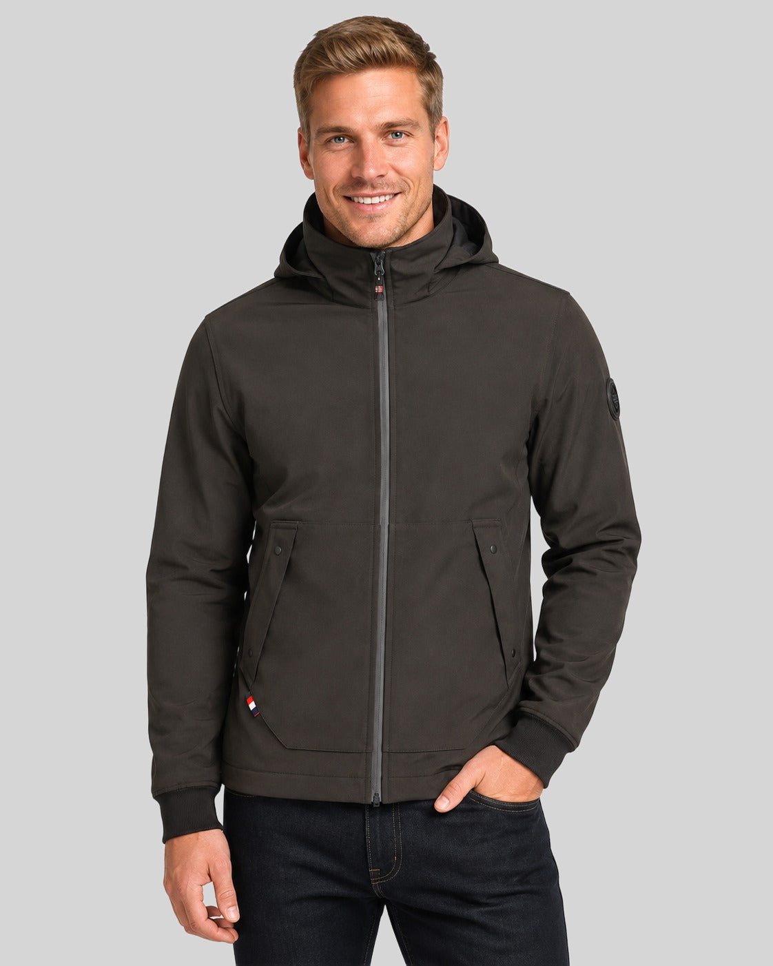 geographical-norway-abralo-herren-bergangsjacke-kapuze image 1