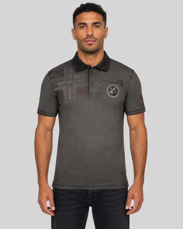 geographical-norway-kimac-herren-polo-schwarz-baumwolle image 1