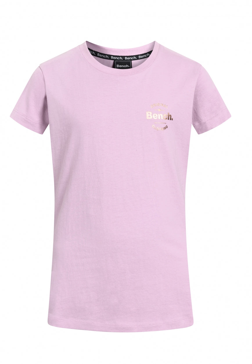 bench-shiny-t-shirt-m-dchen-kurzarm-mauve image 1
