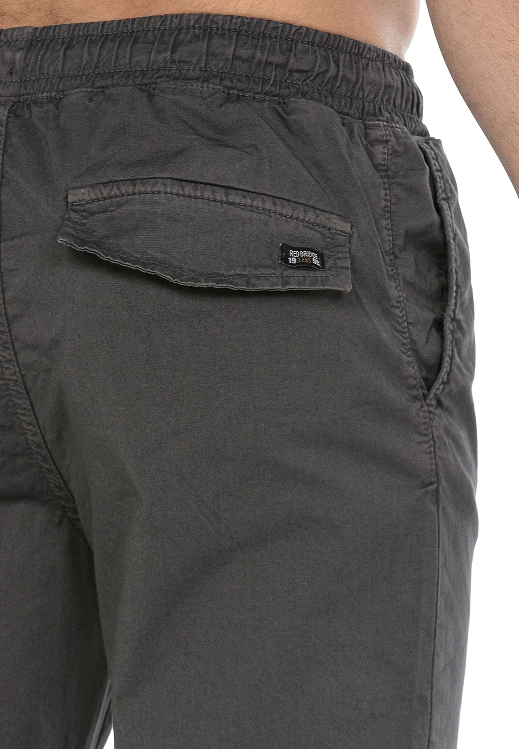redbridge-hosen-freizeithose-jogger-chino-herren-schwarz image 6
