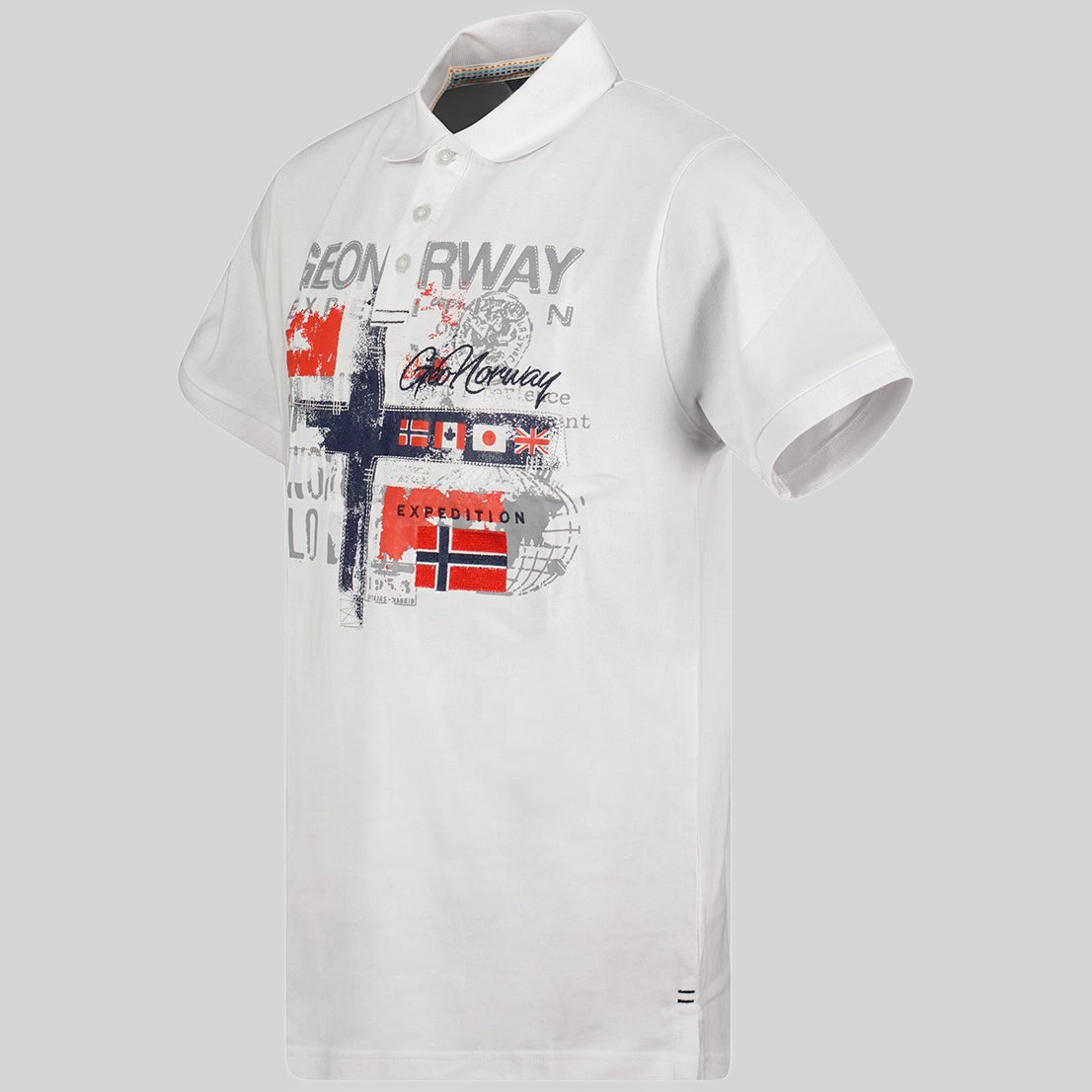 geographical-norway-ketchup-herren-polo-marine-kurzarm image 7