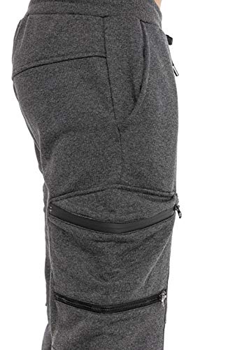 redbridge-double-zipper-jogginghose-herren-cargo-sweatpants image 8