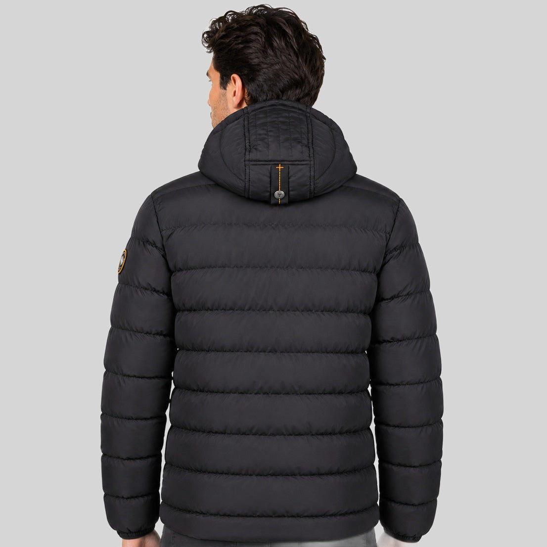 geographical-norway-bexquise-parka-herren-schwarz-stepp-kapuze image 2