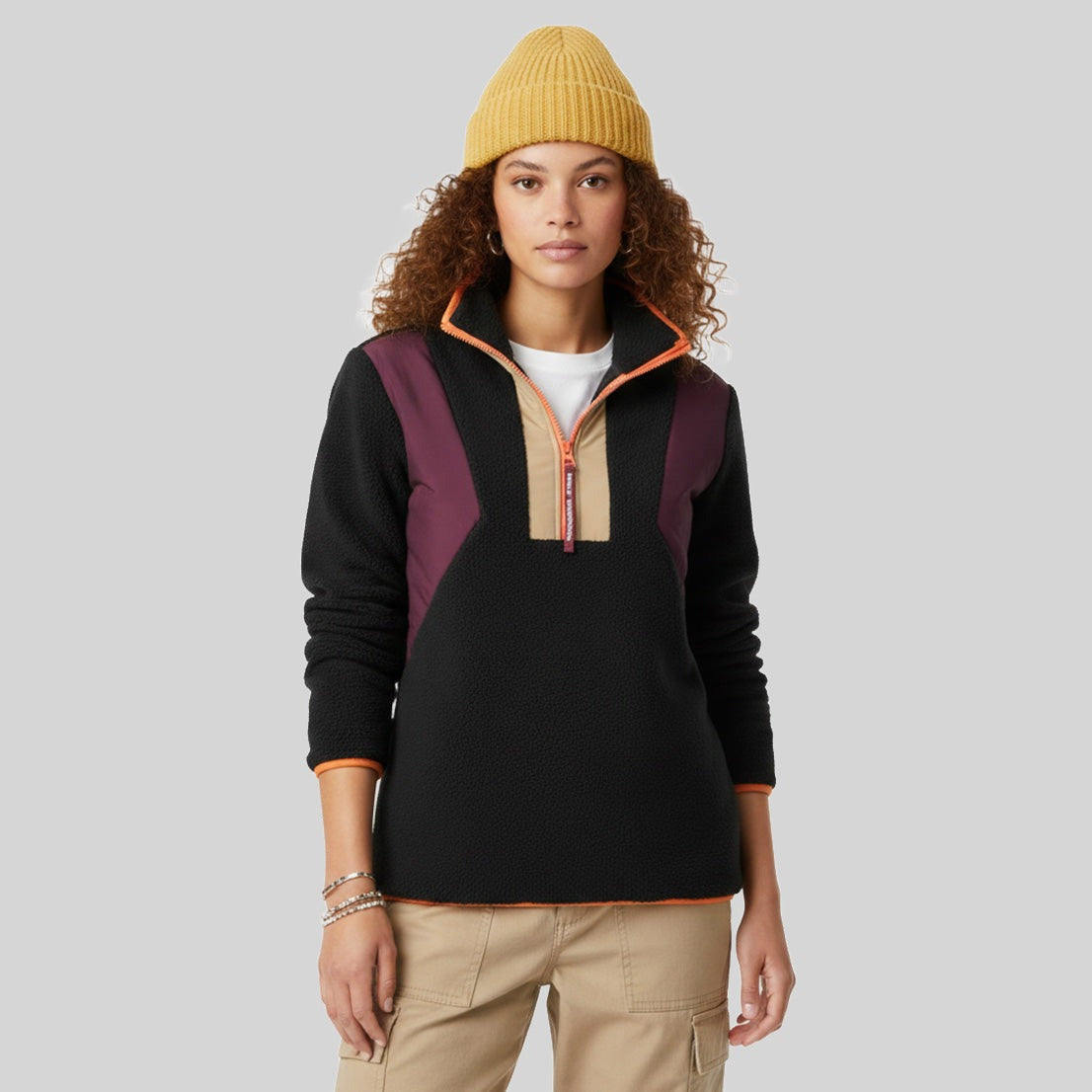 geographical-norway-uriel-hz-fleecejacke-damen-marine-halbzip image 7