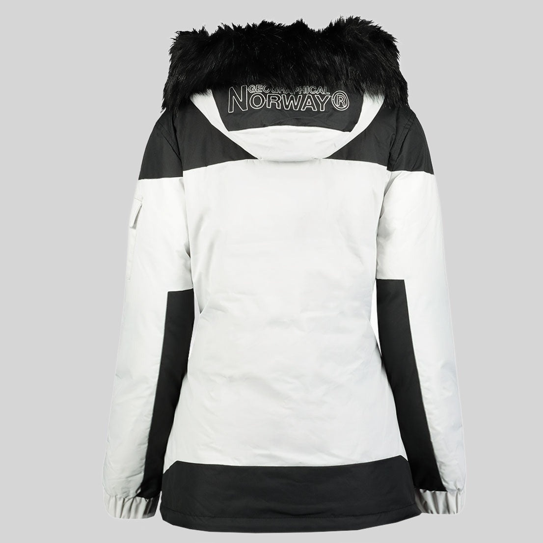 geographical-norway-bruna-bergangsjacke-damen-marine-m-kapuze image 2
