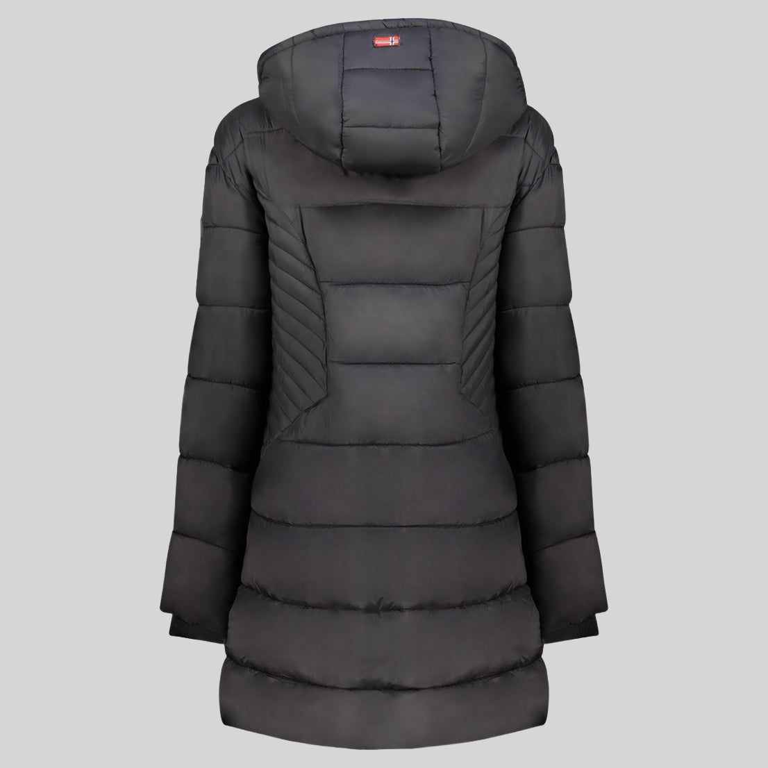 geographical-norway-bee-damen-steppjacke-marine-mit-kapuze image 7
