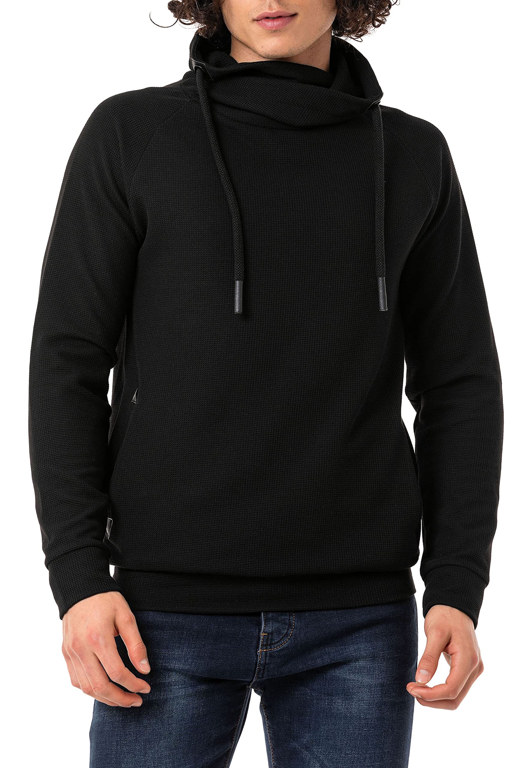 redbridge-m2218-pullover-schalkragen-herren-schwarz image 1