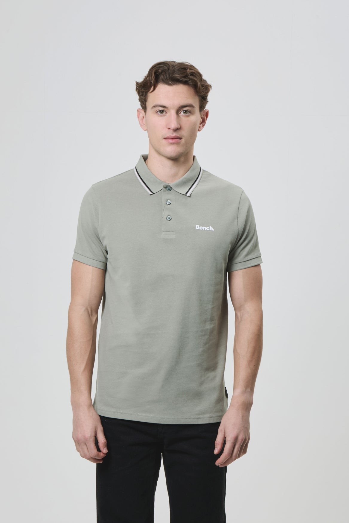 bench-gruff-poloshirt-herren-white-piqu-baumwolle image 6