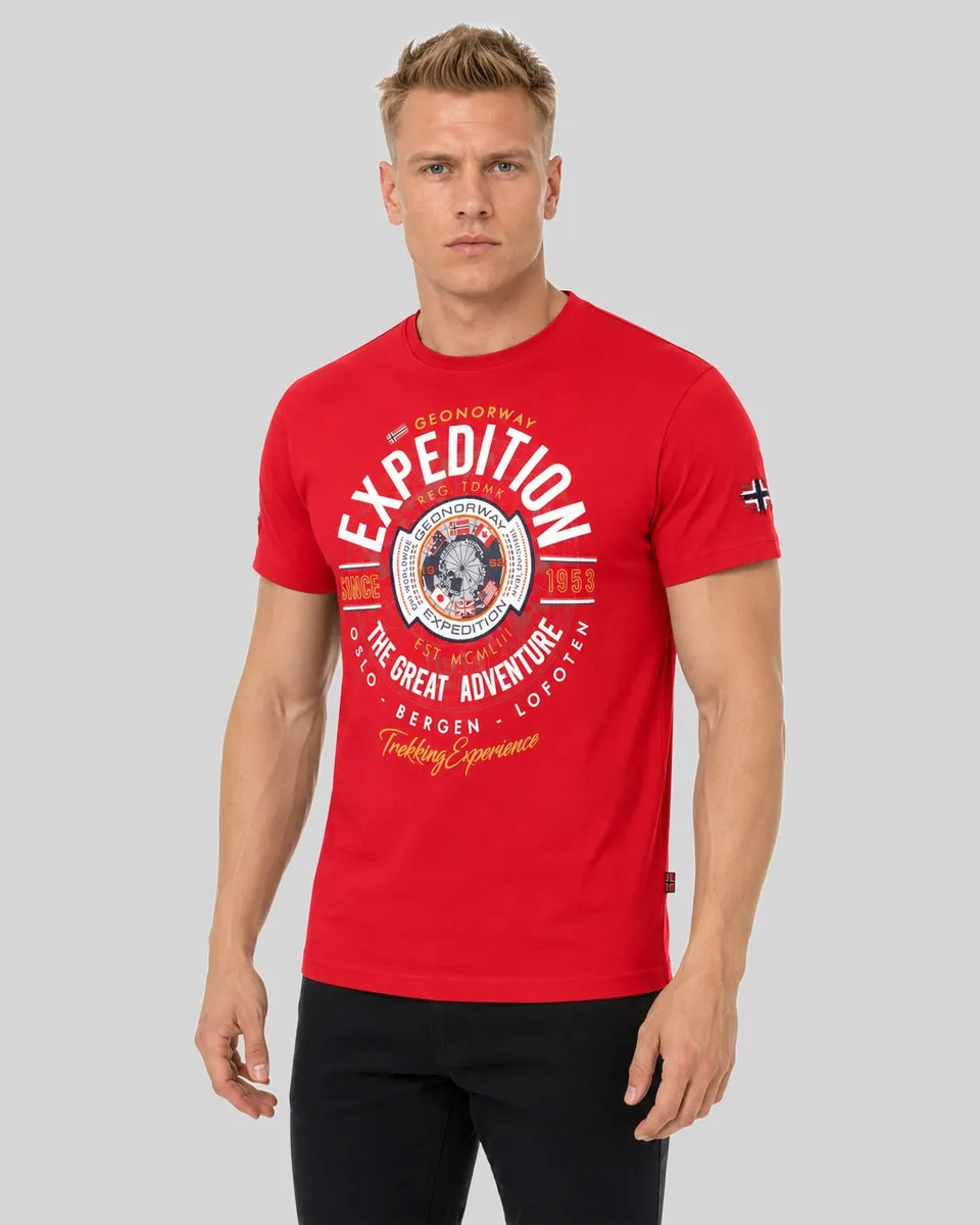 geographical-norway-jaldemar-herren-t-shirt-rot-baumwolle image 1