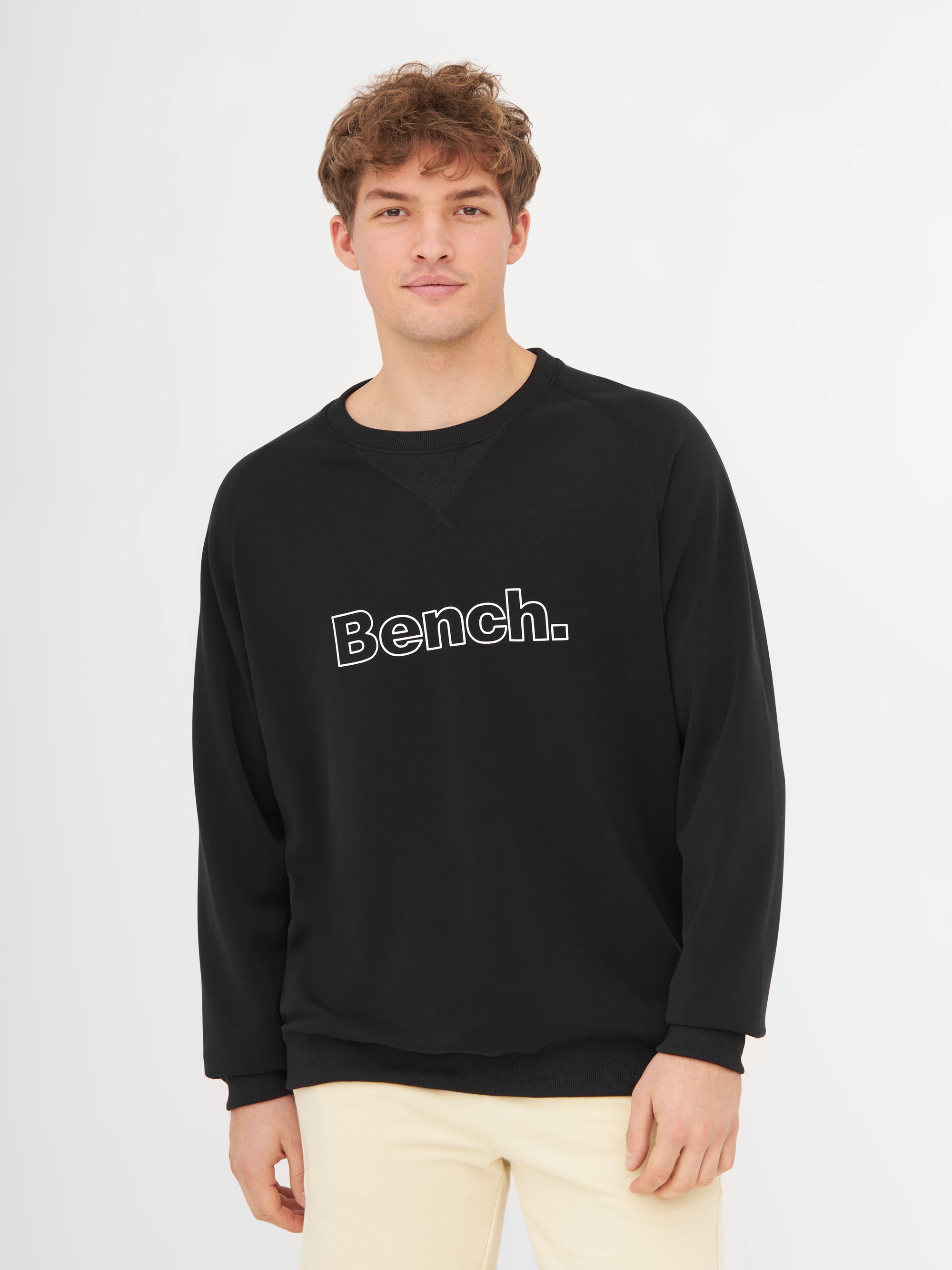 bench-trento-herren-sweatshirt-white-logo-modal image 2