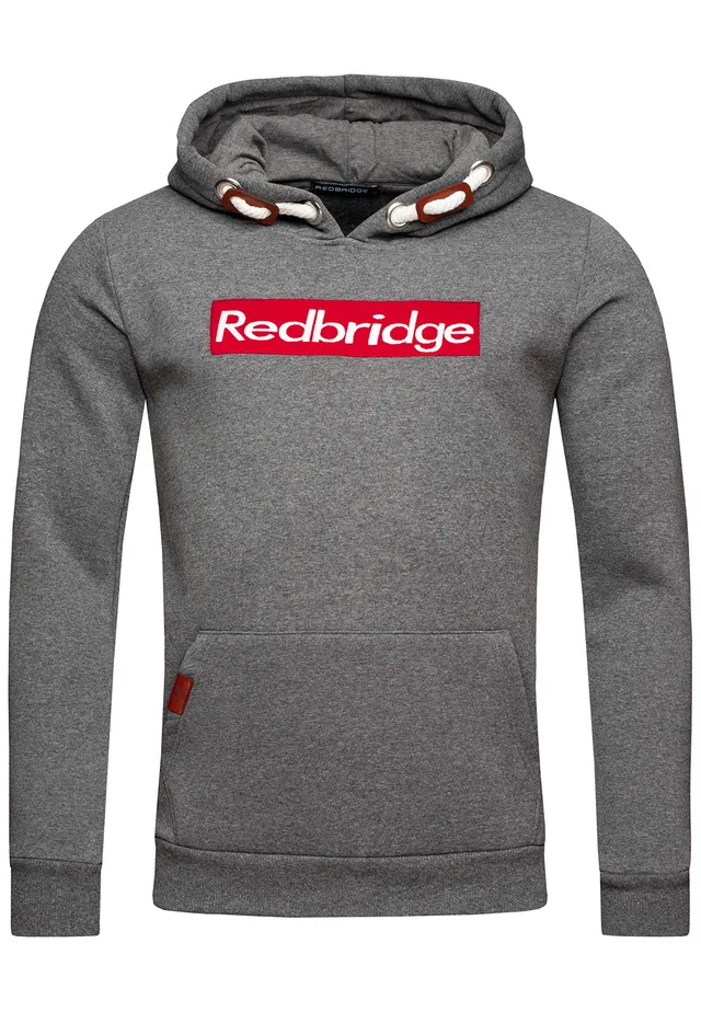 redbridge-pullover-kapuzenpullover-anthrazit-l-kordel image 1