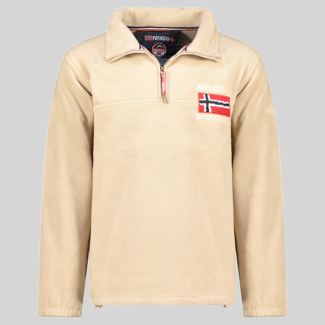geographical-norway-tequateur-fleecejacke-herren-bordeaux-xl image 8