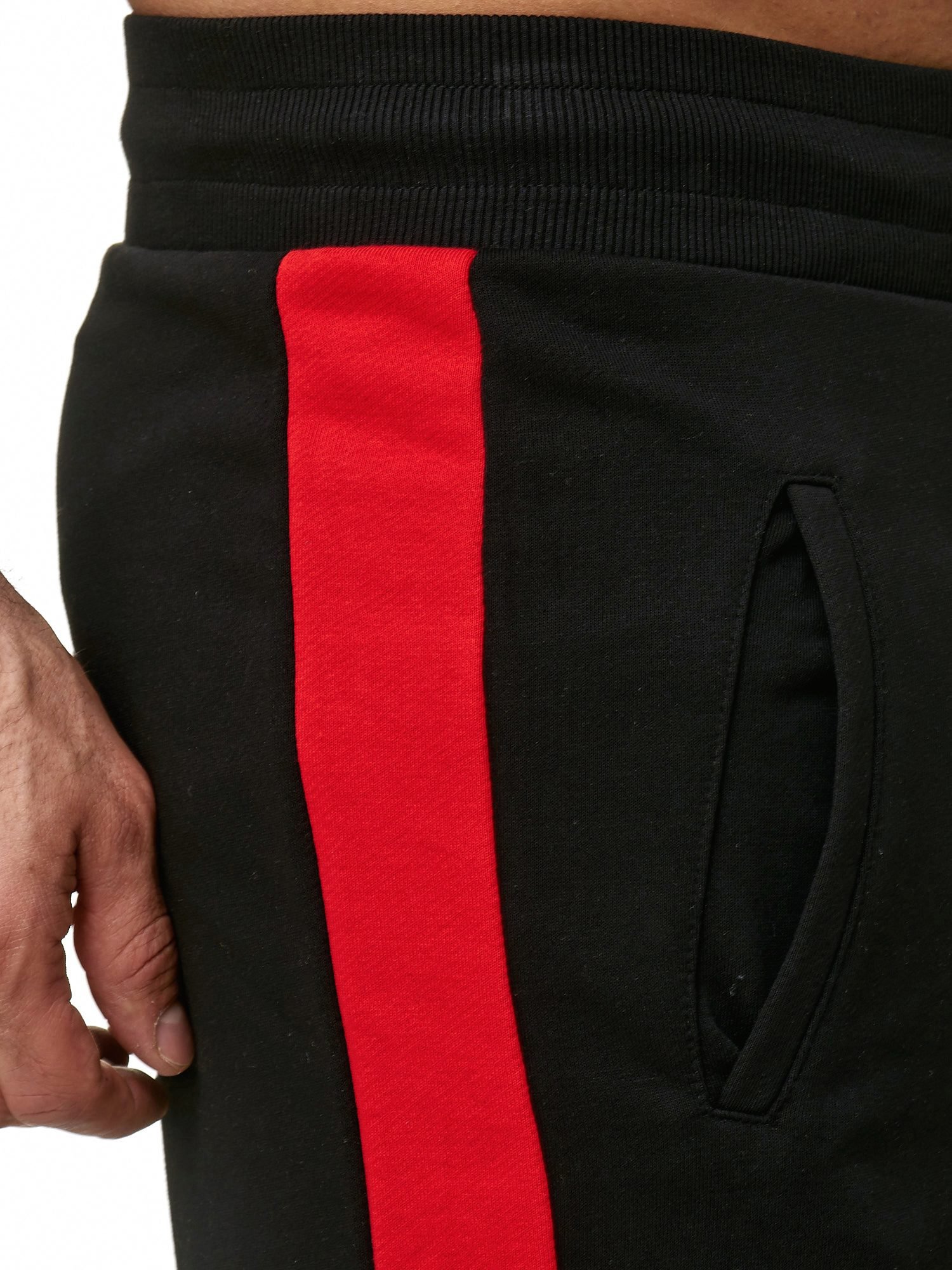 redbridge-shorts-chill-bill-sweat-streifen-schwarz-baumwolle image 5