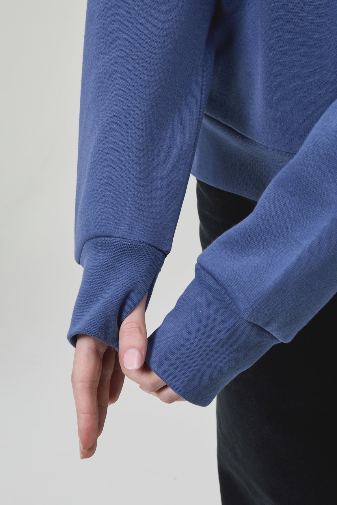 bench-auna-hoodie-damen-dusky-blue-baumwolle image 5