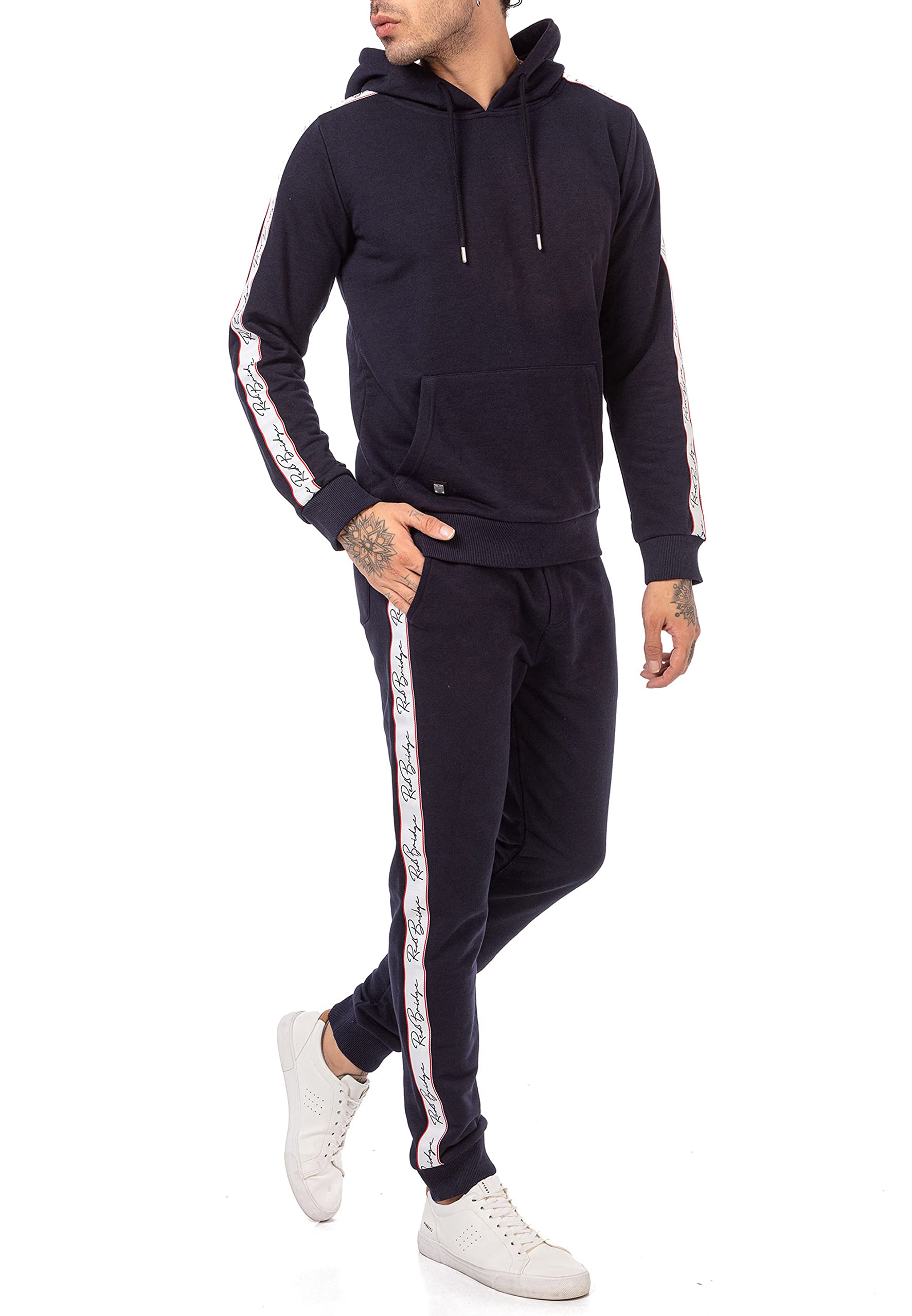 redbridge-jogginganzug-2-teiliges-jogger-set-hoodie-schwarz image 5