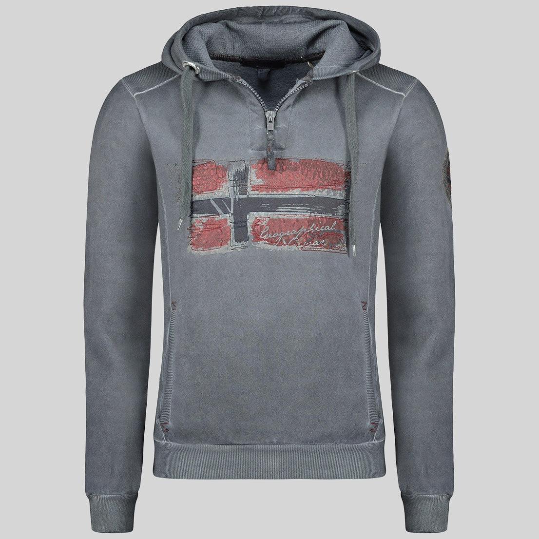 geographical-norway-gacardi-hoodie-sweatshirt-marine-kapuze image 5