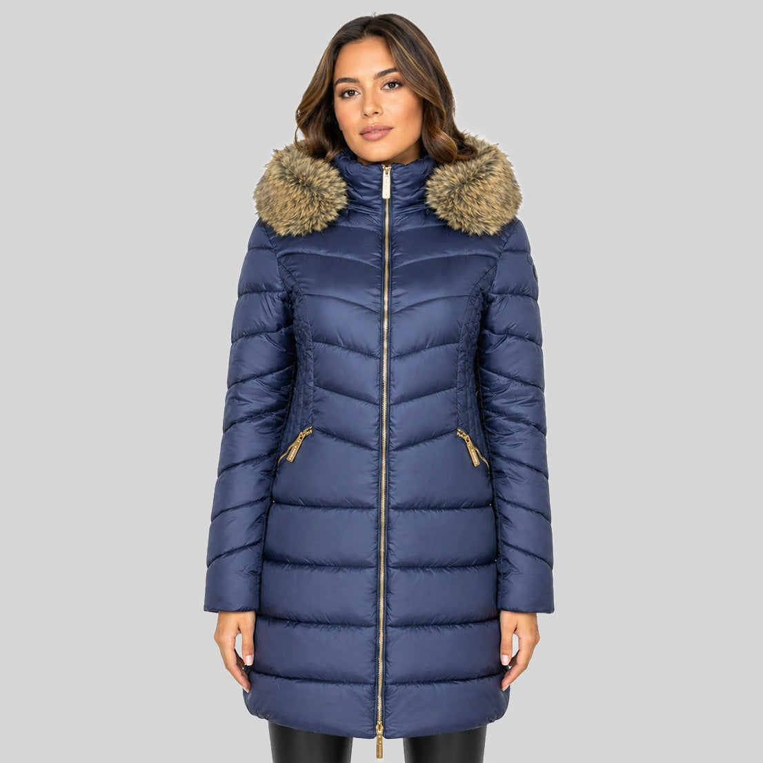 geographical-norway-bololita-parka-damen-marine-winter image 7
