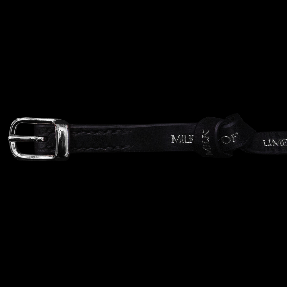 milk-of-lime-knot-belt-g-rtel-logo-knoten-schwarz image 4
