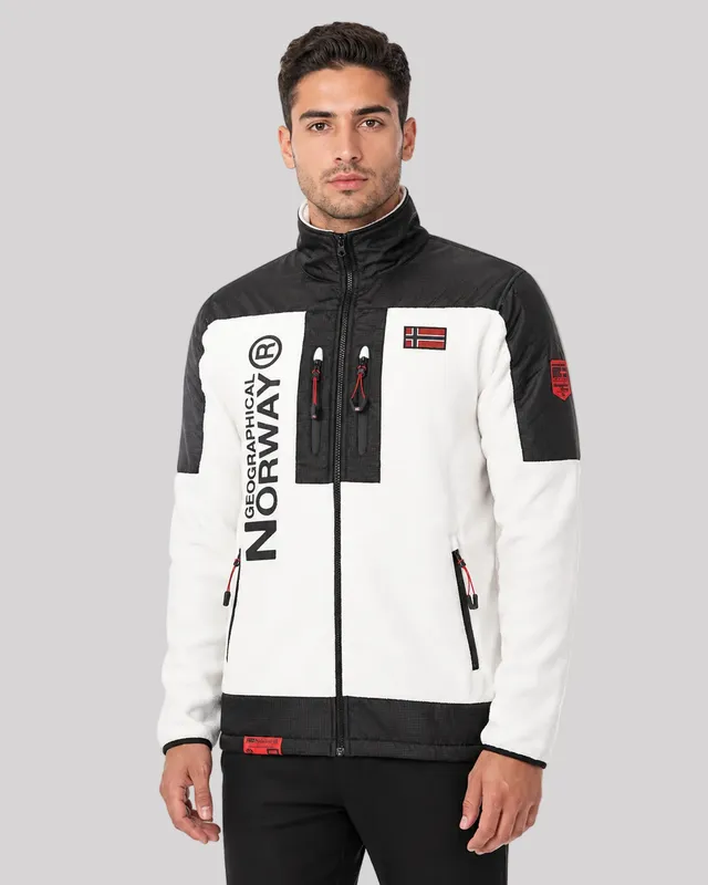 geographical-norway-tulene-fleecejacke-herren-kaki-warm image 1