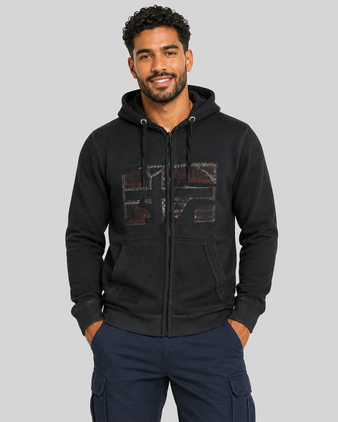 geographical-norway-gotz-hoodie-herren-schwarz-mit-kapuze image 1