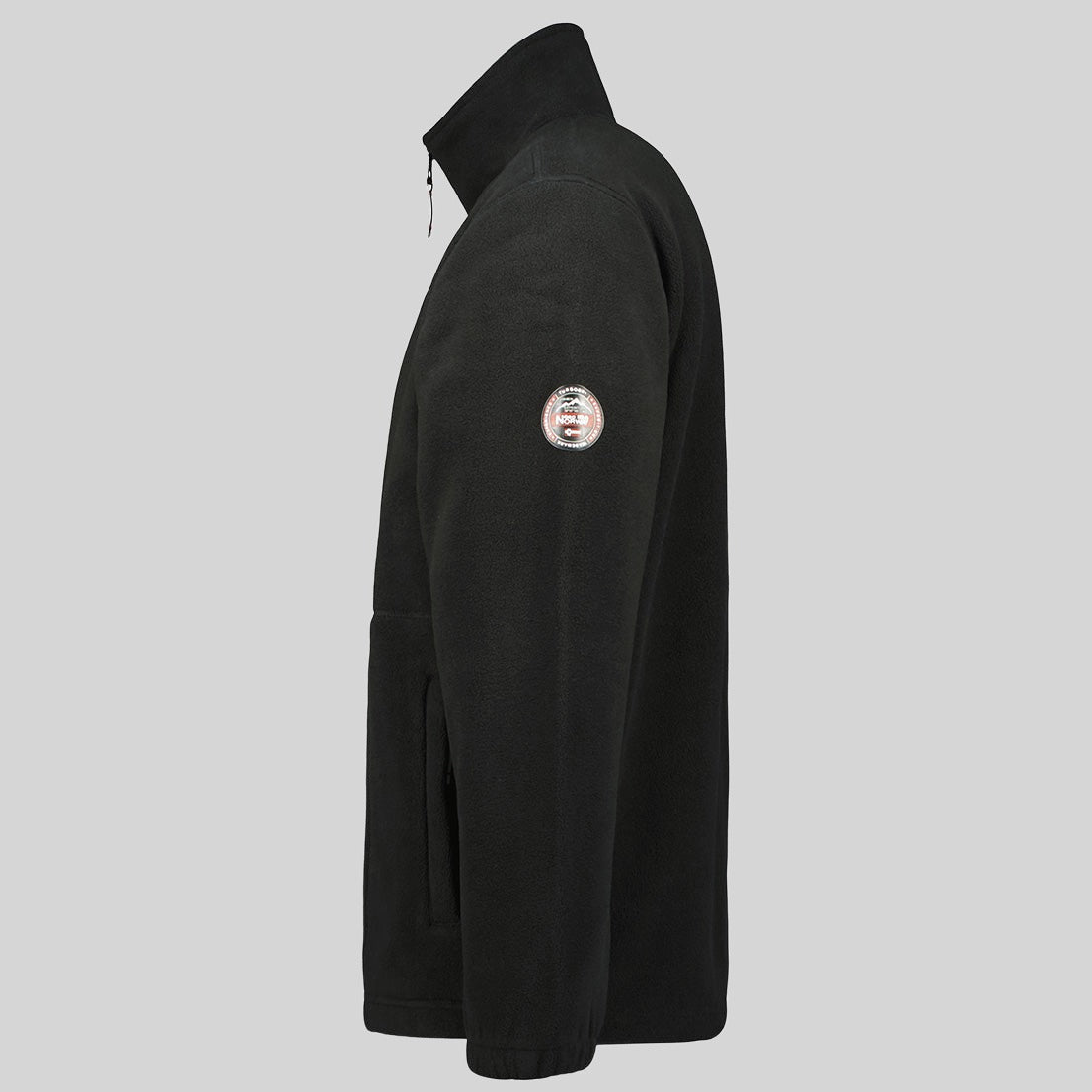 geographical-norway-torleon-herren-fleecejacke-schwarz-grau image 6