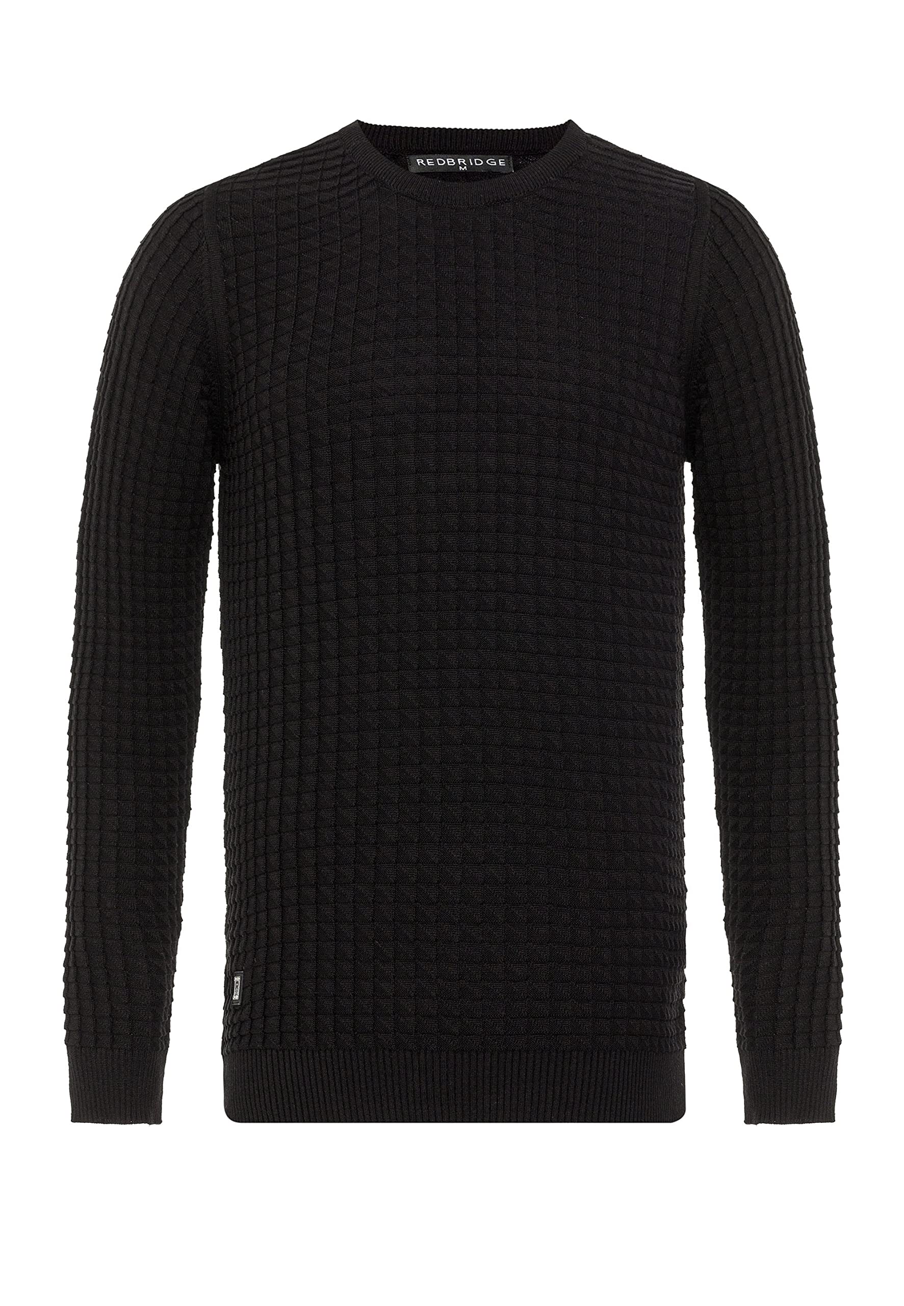 redbridge-strickpullover-herren-baumwolle-schwarz-wei image 4