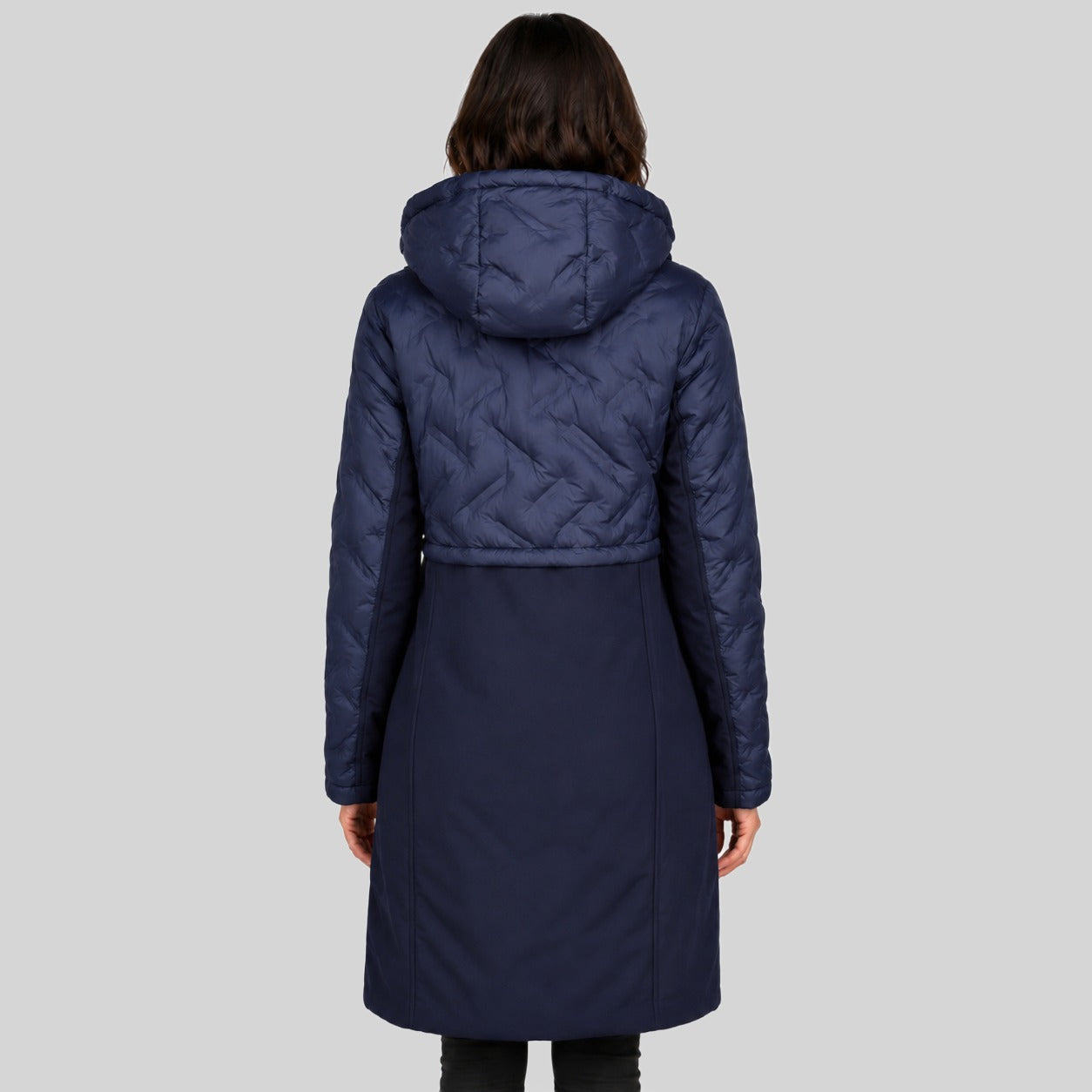 geographical-norway-brunelle-damen-parka-schwarz-stepp image 8