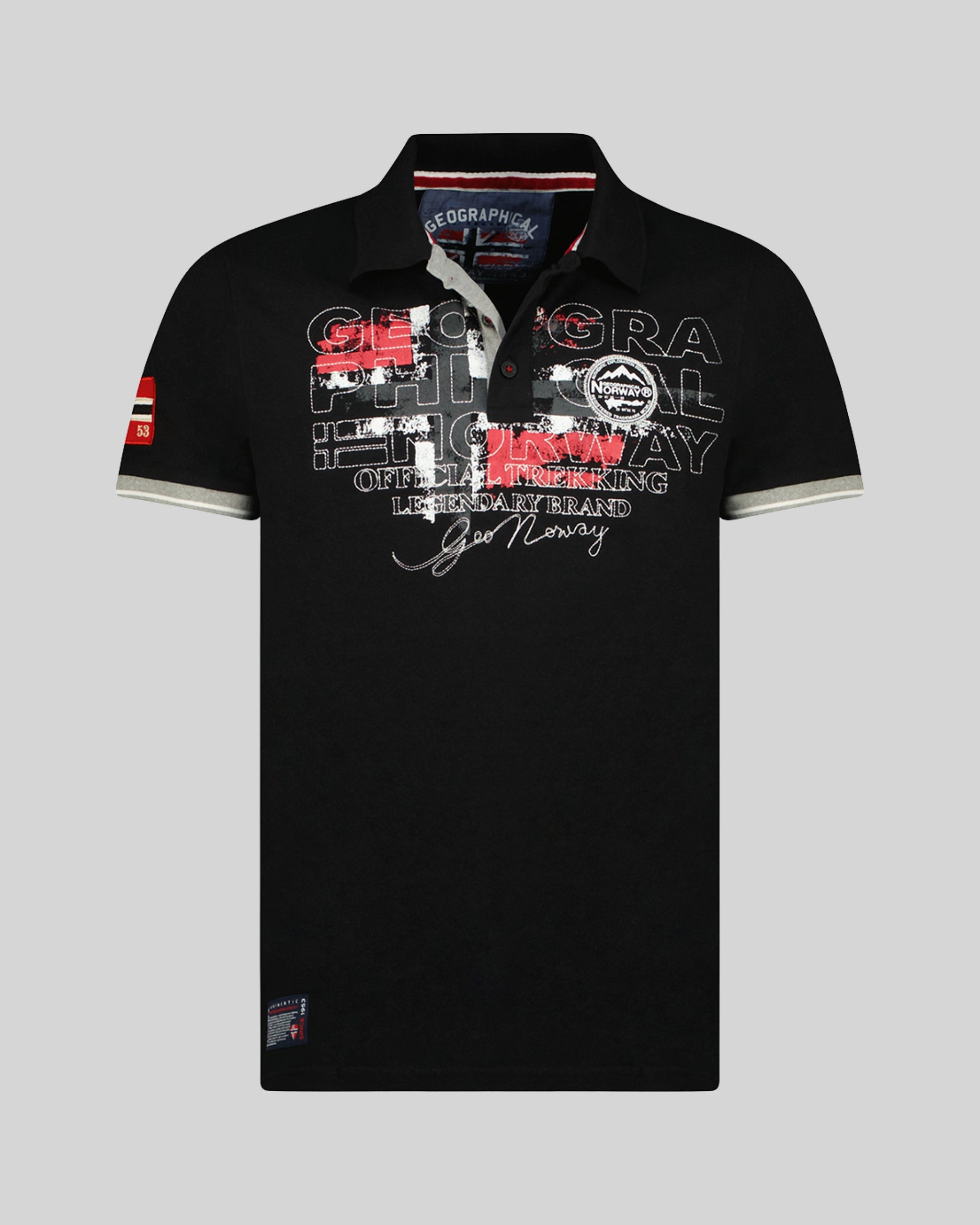 geographical-norway-kutta-herren-polo-schwarz-kurzarm image 5