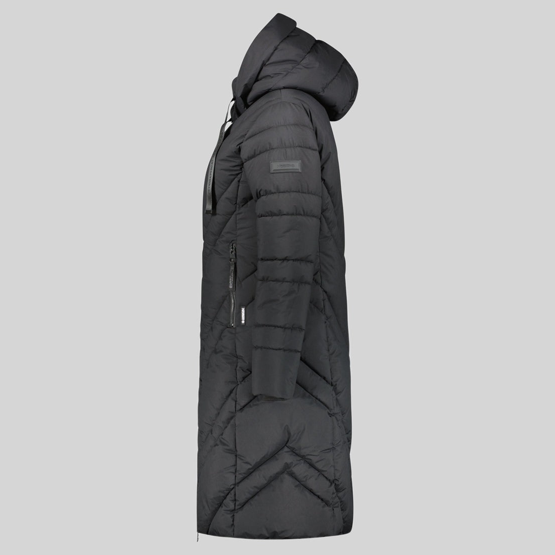 geographical-norway-croixrousse-damen-parka-schwarz-lang image 5