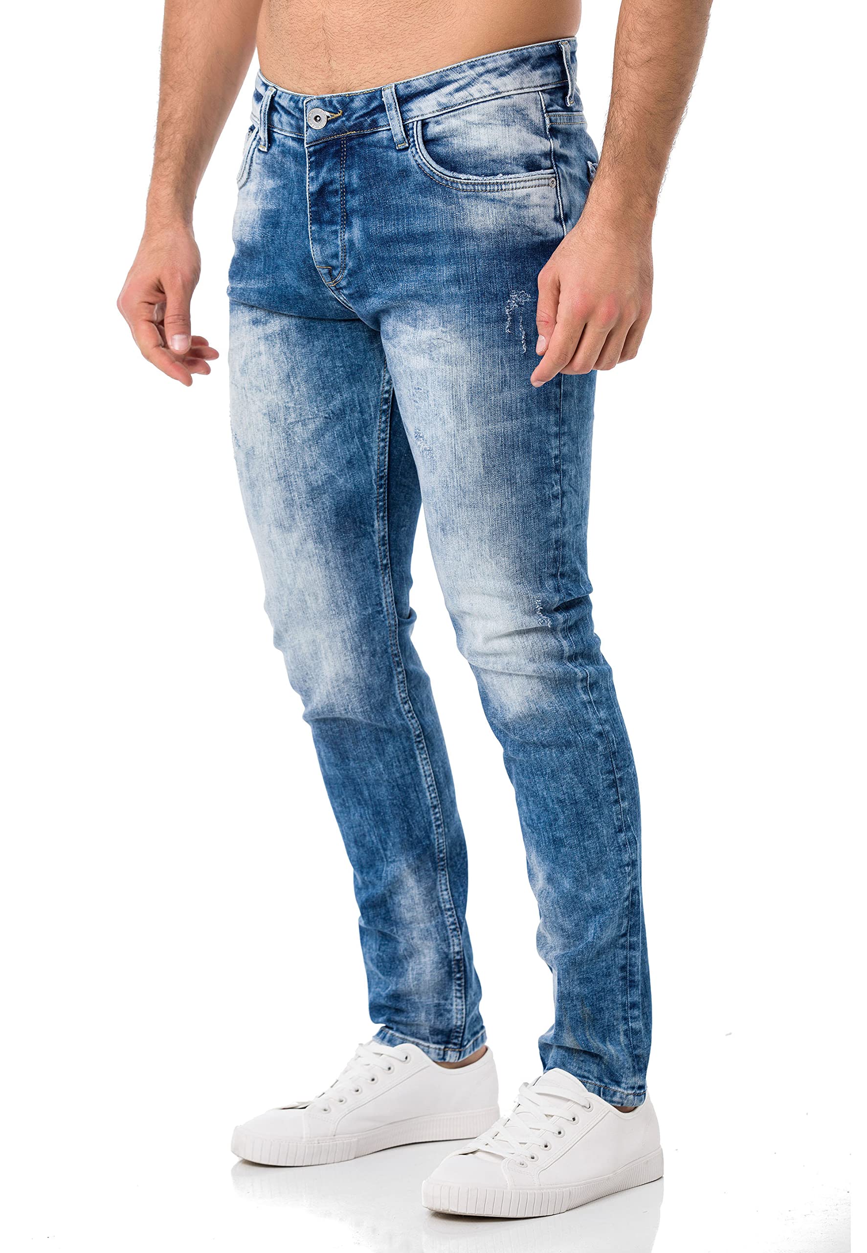redbridge-jeans-herren-jeans-blau-denim-hose image 5