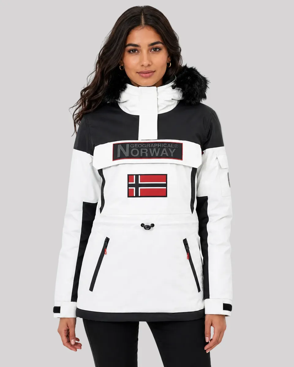 geographical-norway-bruna-bergangsjacke-damen-marine-m-kapuze image 1