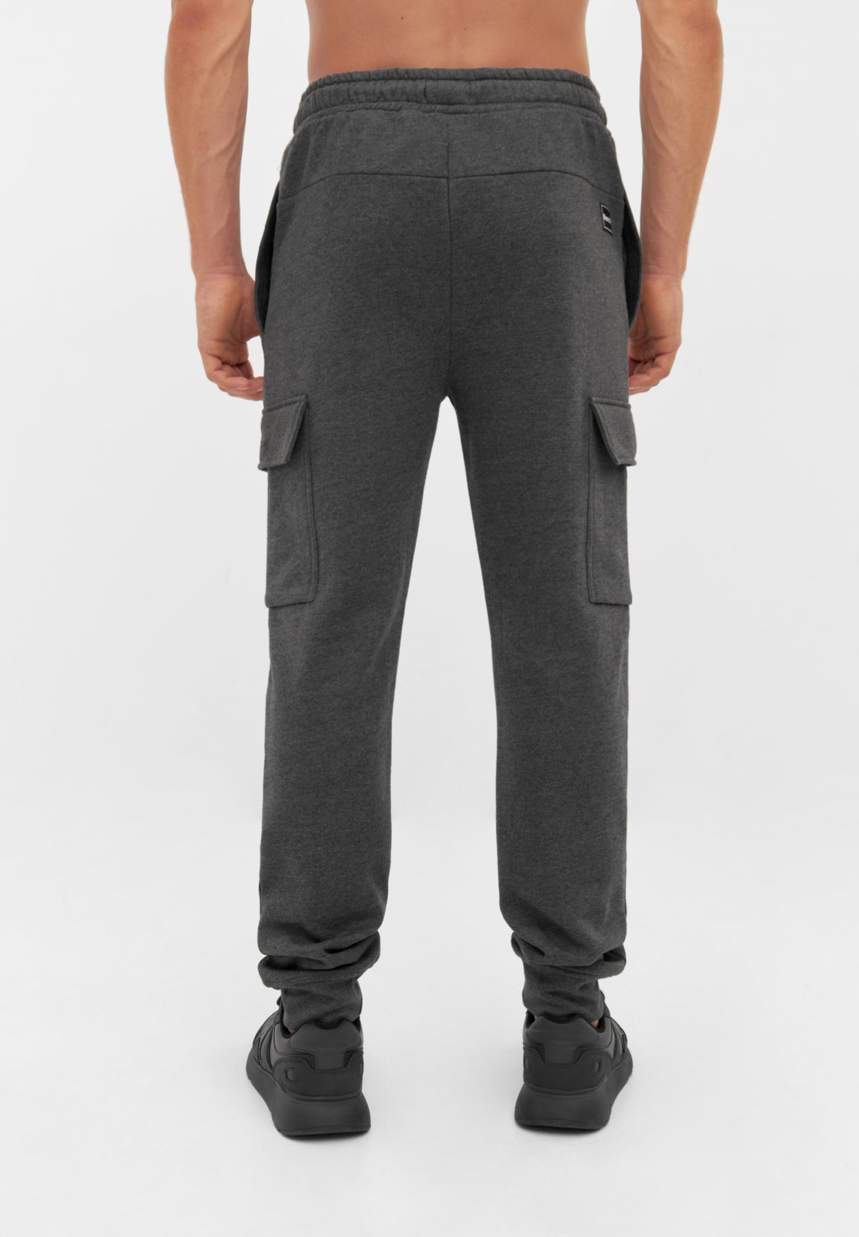 bench-fargo-herren-jogginghose-charcoal-marl-cargo-regular image 3
