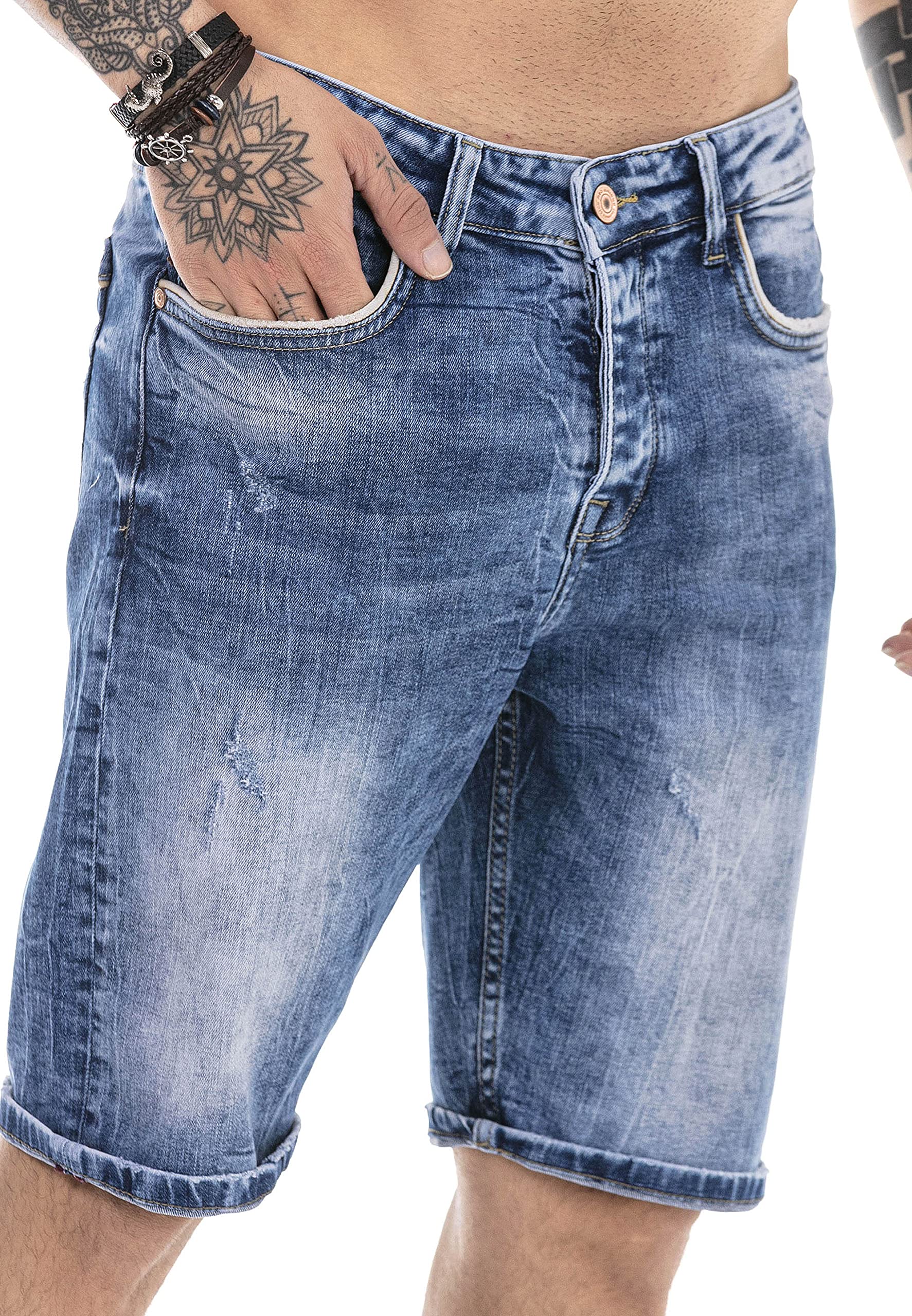 redbridge-jeans-shorts-herren-denim-kurze-hose image 5