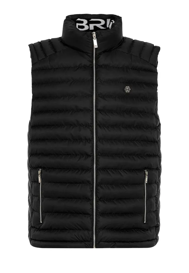 redbridge-steppweste-herren-xxl-stehkragen-anthrazit-weste image 1