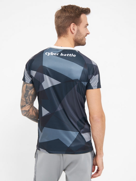 bench-nerf-t-shirt-herren-e-sport-recycelt-schwarz image 3