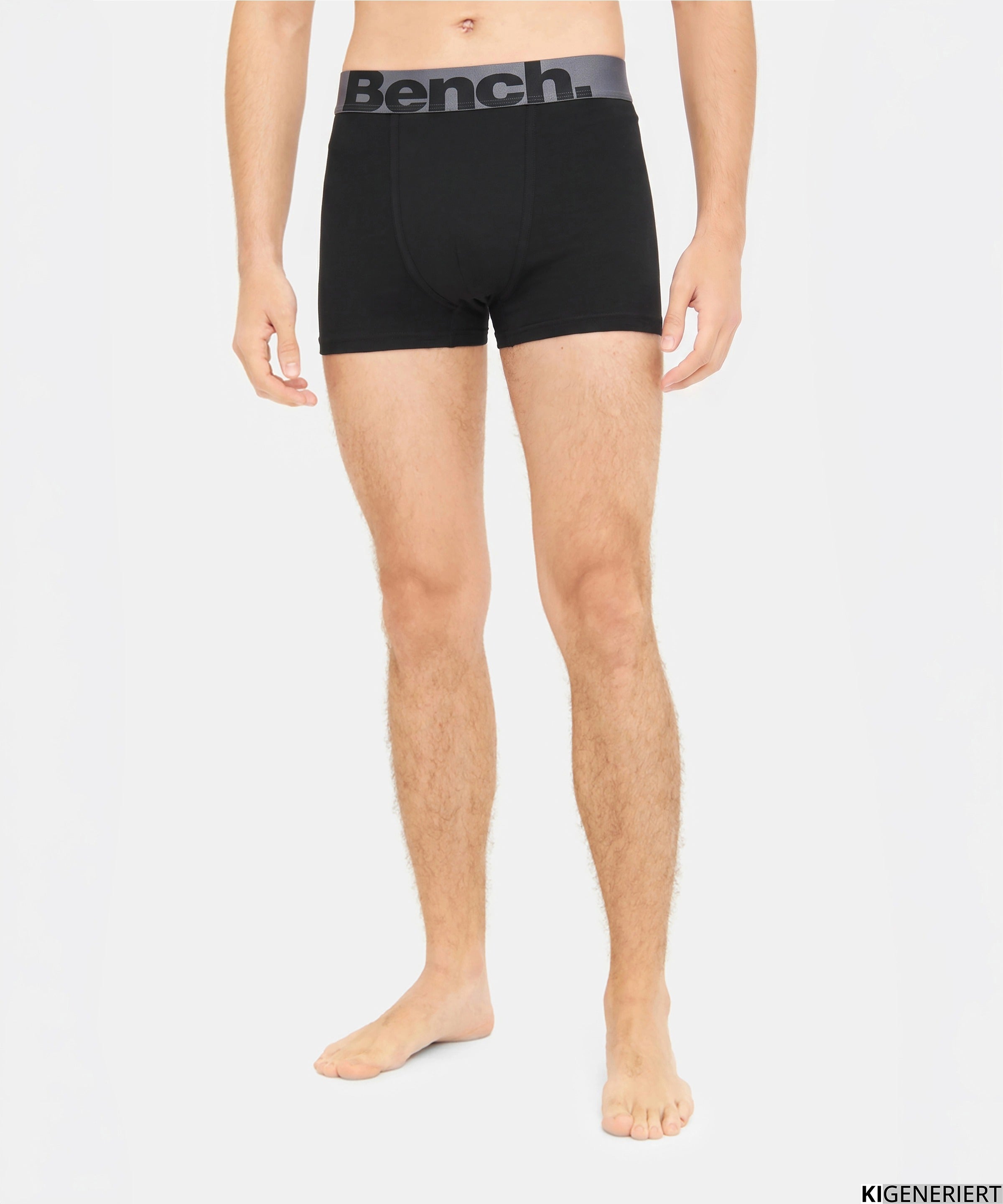 bench-elman-boxershorts-herren-3er-pack-schwarz-k-rpernah image 2