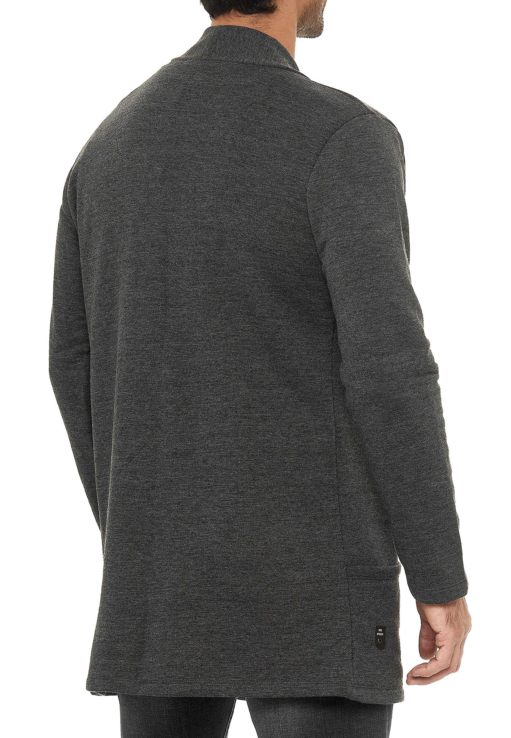 redbridge-cardigan-long-cut-herren-sweatjacke-grau-gr-l-stretch image 5