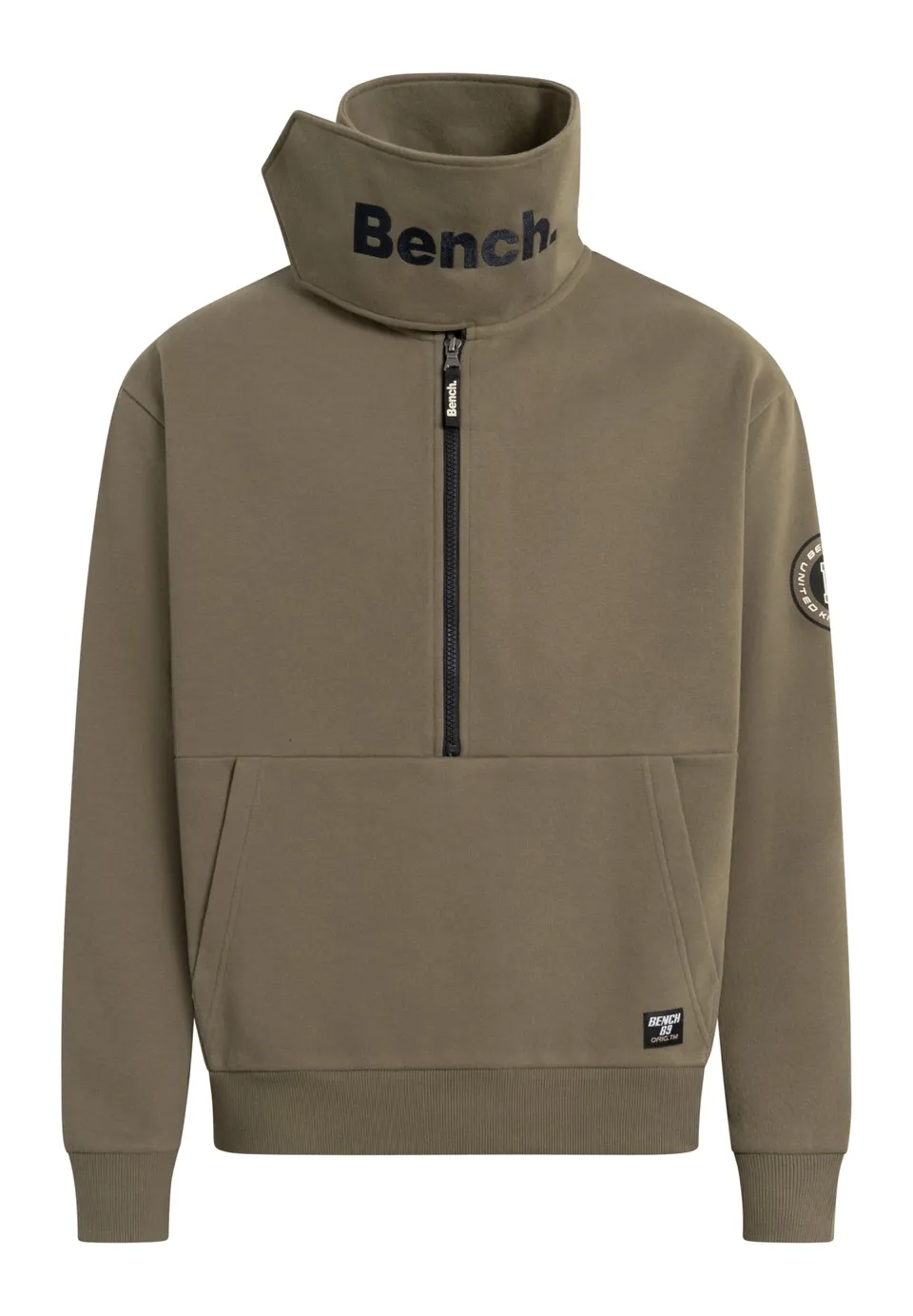 bench-kasper-sweatshirt-herren-sea-turtle-halfzip-kragen image 1