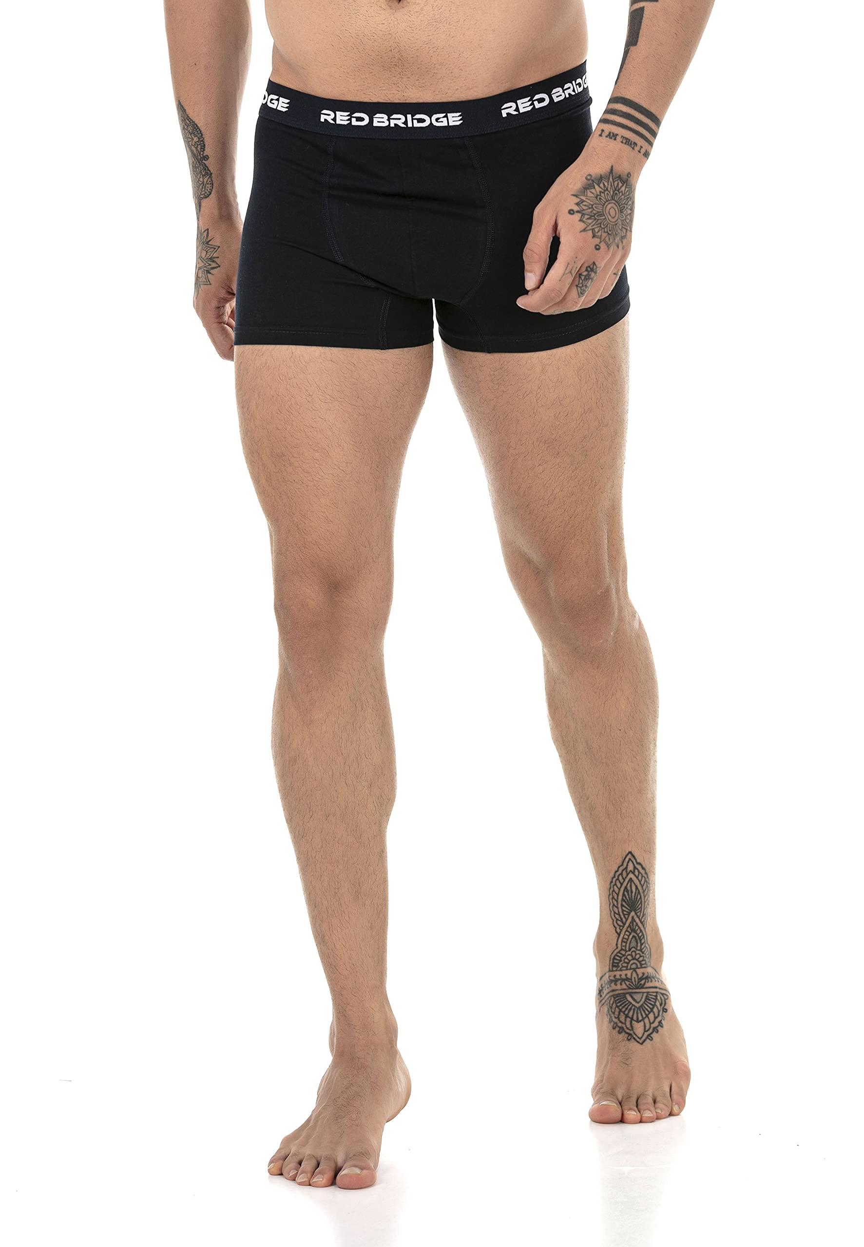 redbridge-m7301-boxershorts-6er-herren-m-schwarz-wei image 2