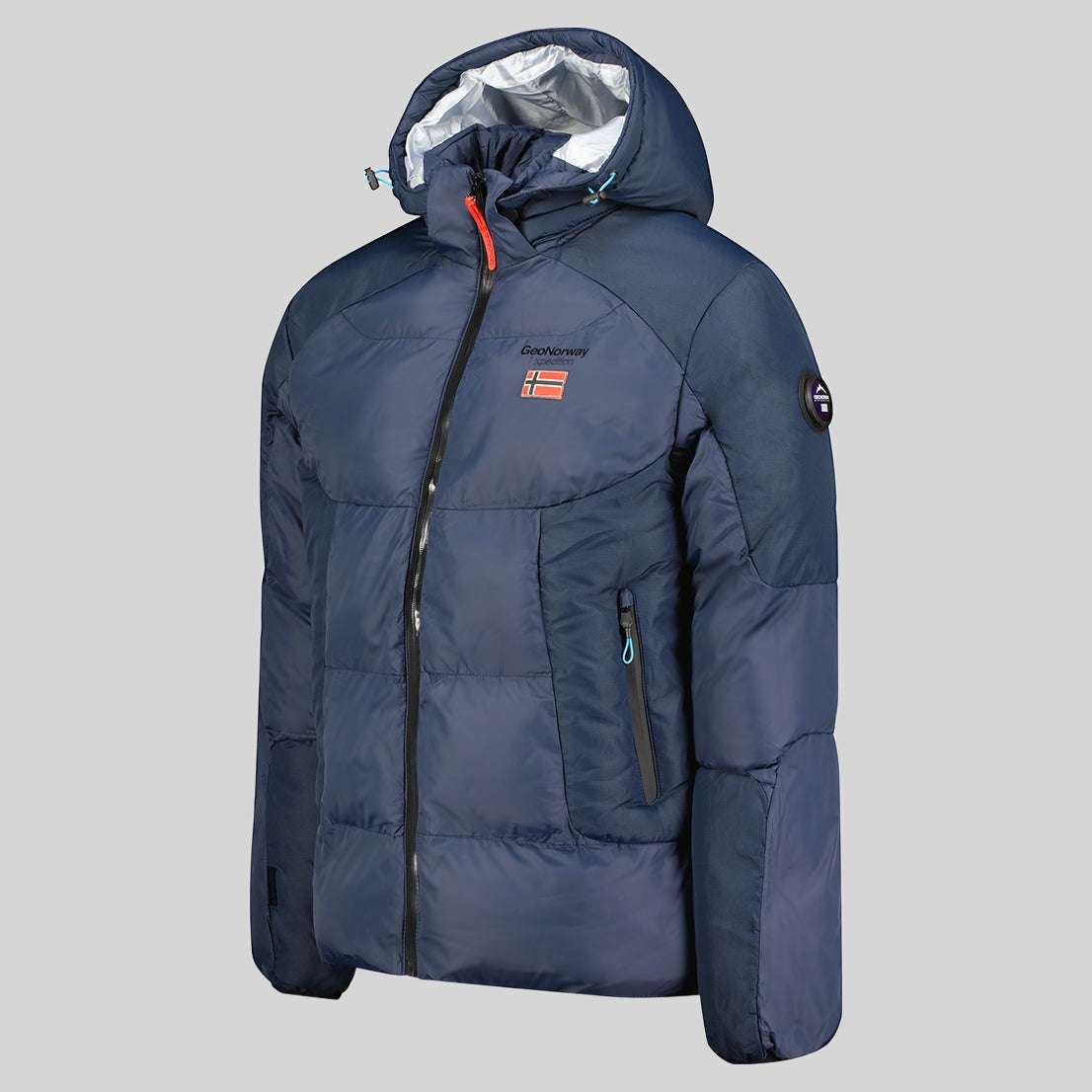 geographical-norway-casidan-herren-parka-schwarz-mit-kapuze image 7
