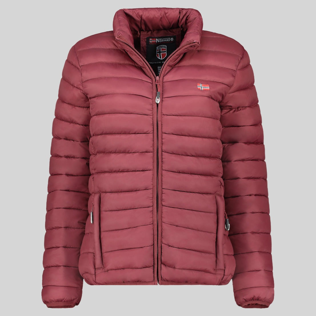 geographical-norway-atika-damen-winter-steppjacke-schwarz image 3