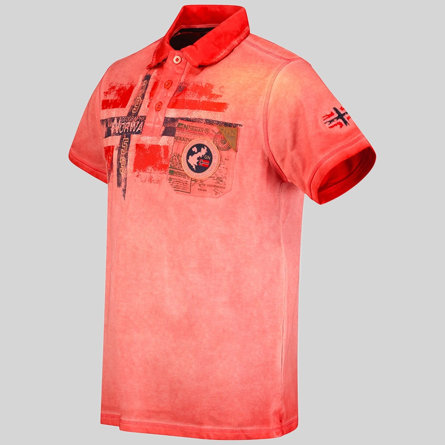 geographical-norway-kamo-polo-herren-kurzarm-blau image 8