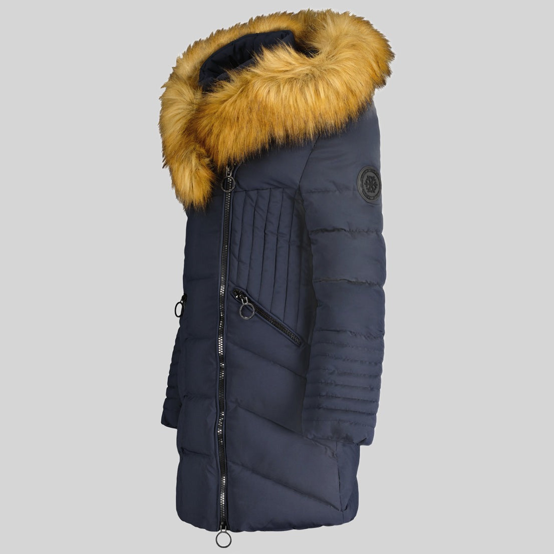 geographical-norway-chaya-damen-steppjacke-khaki-winter image 7