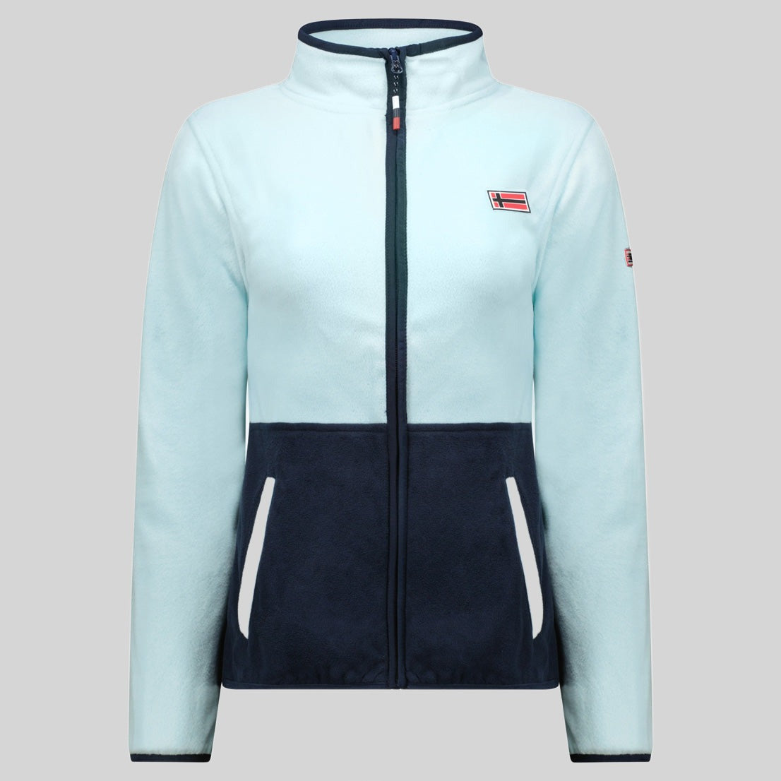geographical-norway-touki-fz-fleecejacke-damen-bordeaux image 8