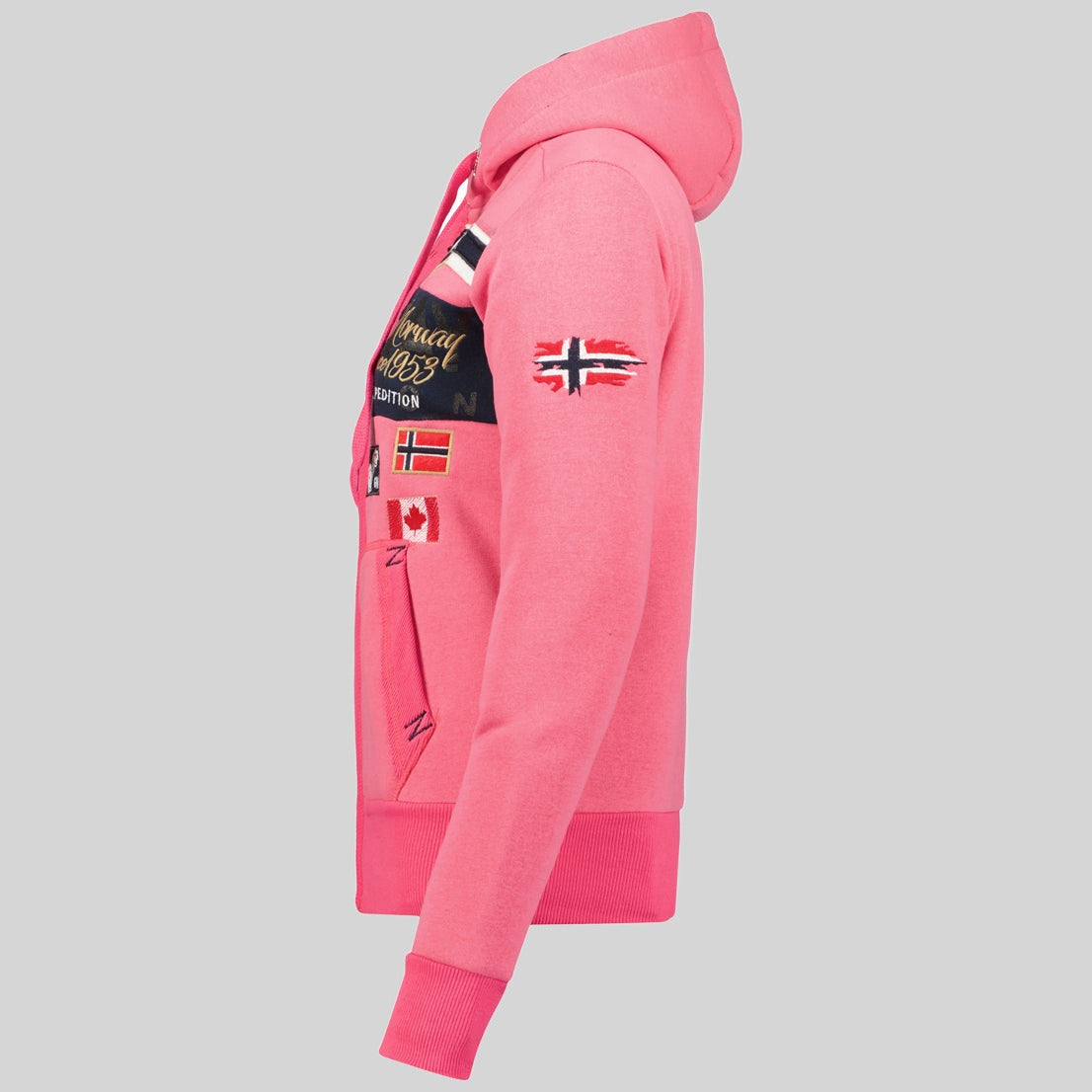 geographical-norway-garadock-damen-kapuzenjacke-schwarz image 5
