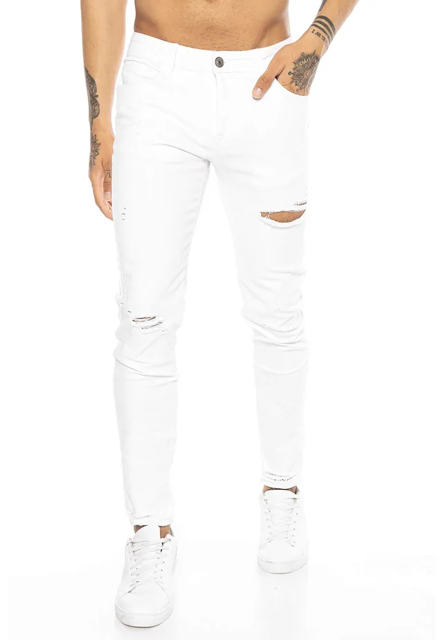 redbridge-m4235-jeans-slim-fit-destroyed-herren-denim image 1